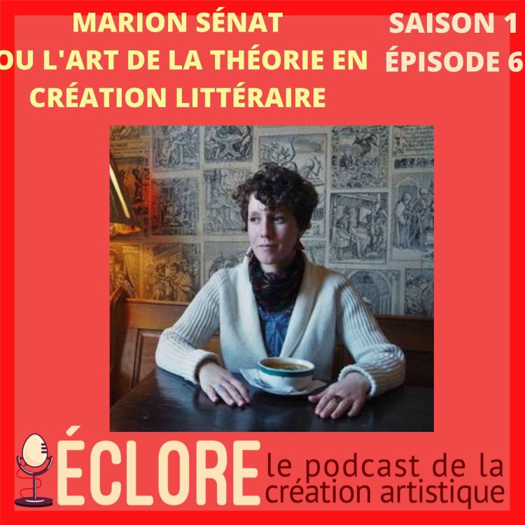 cover art for Marion Sénat ou l'art de la théorie en création littéraire