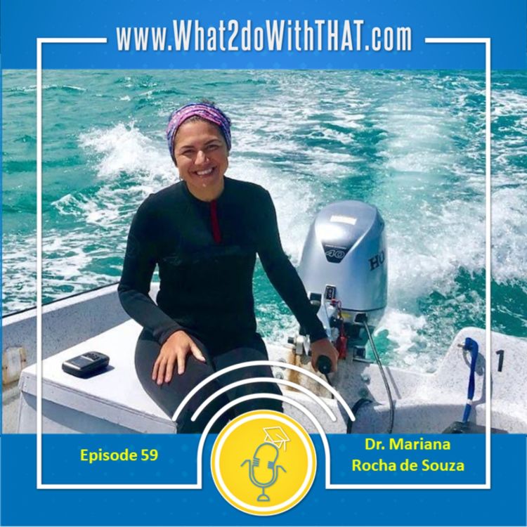 cover art for Episode 59 - From Jellyfish to Corals (with Dr. Mariana Rocha de Souza)