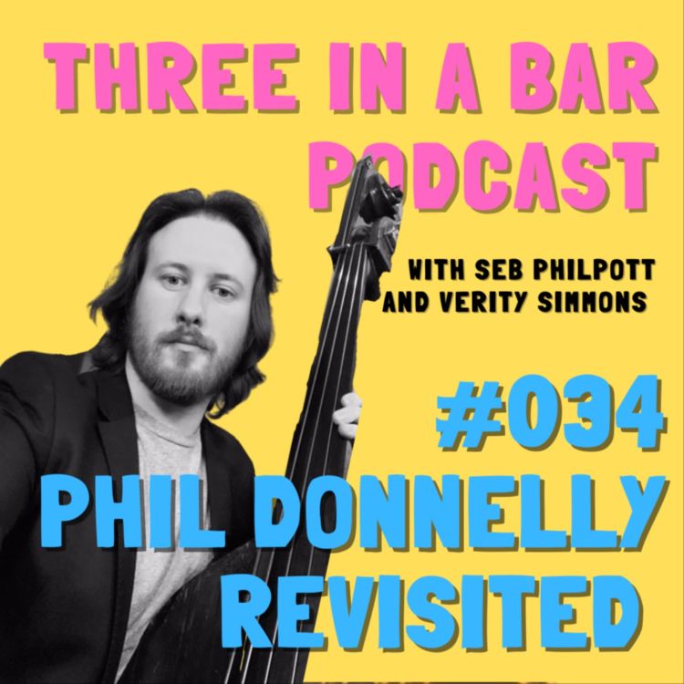 cover art for 034. Phil Donnelly (again) + Xmas Party Live Stream details!