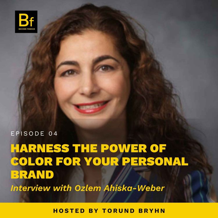 cover art for Harness the Power of Color for Your Personal Brand with Ozlem Ahiska-Weber