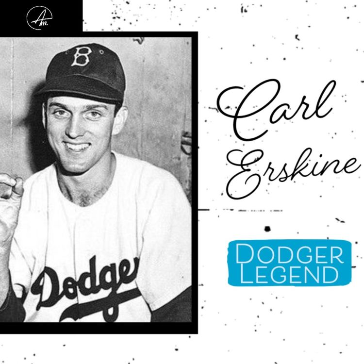 cover art for Tales From the Dodger Dugout with Carl Erskine
