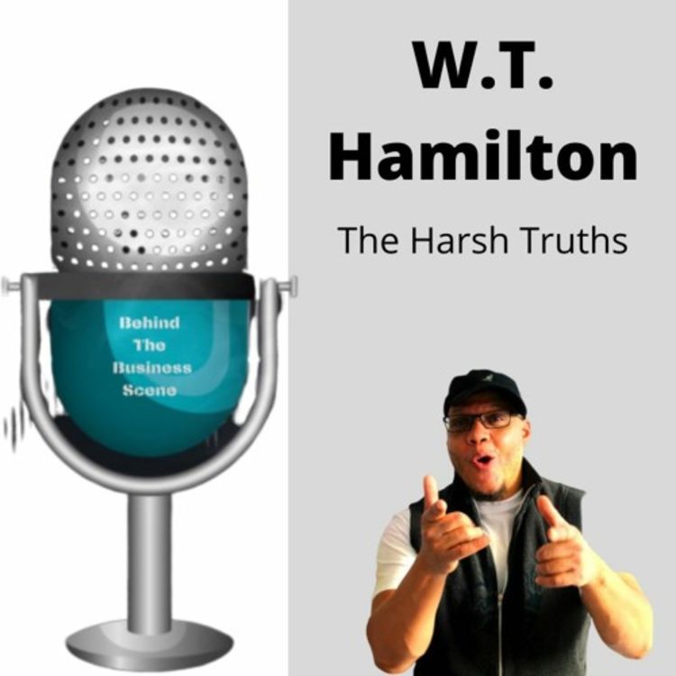 cover art for The Harsh Truths with Author and Motivator W.T Hamilton