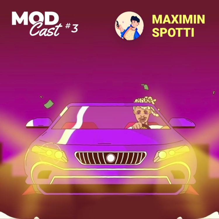 cover art for #03 - Maximin Spotti aka Poutshi, motion designer & animateur 2d