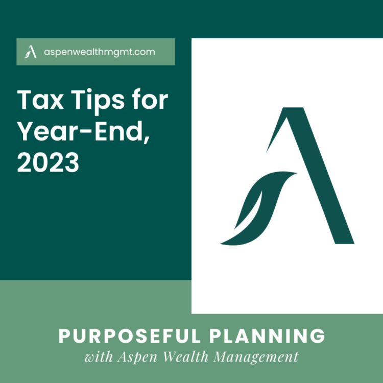 cover art for Tax Tips for Year-End, 2023