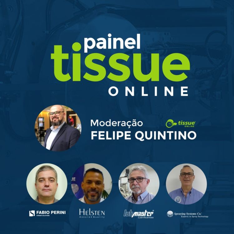 cover art for Primeiro Painel Tissue Online aborda como otimizar a produção da cortadeira