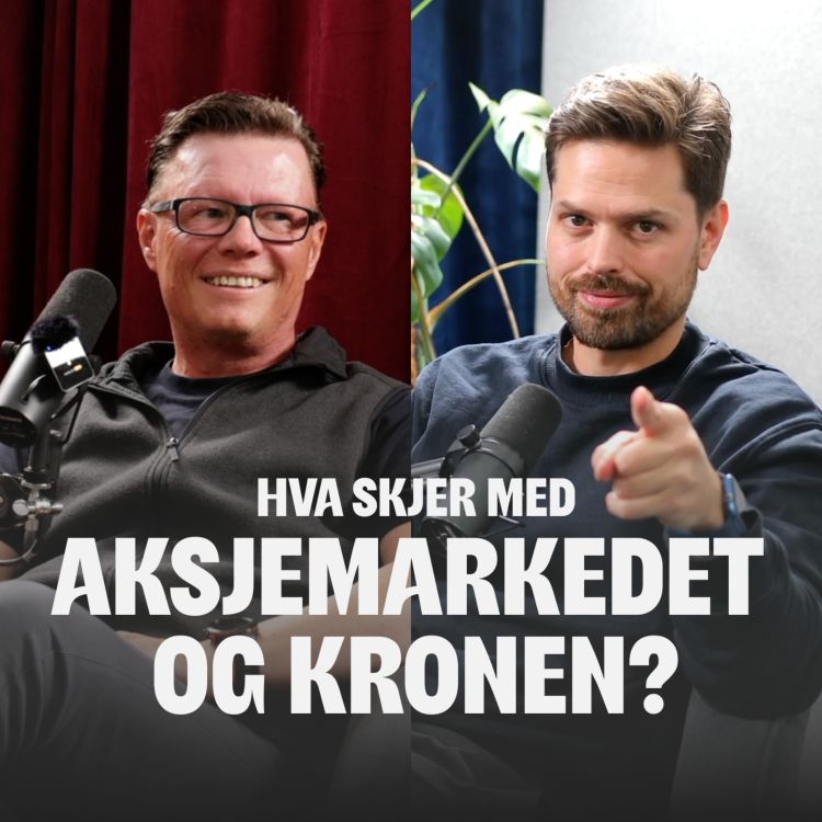 cover art for 184 - Hva skjer med aksjemarkedet og kronen?