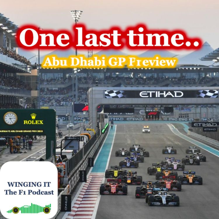 cover art for TW SEXUAL ASSAULT | One Last Time | Abu Dhabi GP Preview