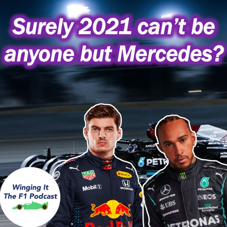 cover art for Surely 2021 can't be anyone but Mercedes?