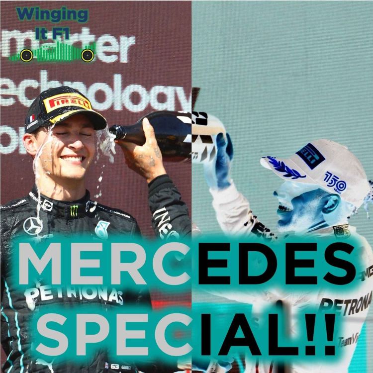 cover art for MERCEDES SPECIAL | Winging It F1 podcast