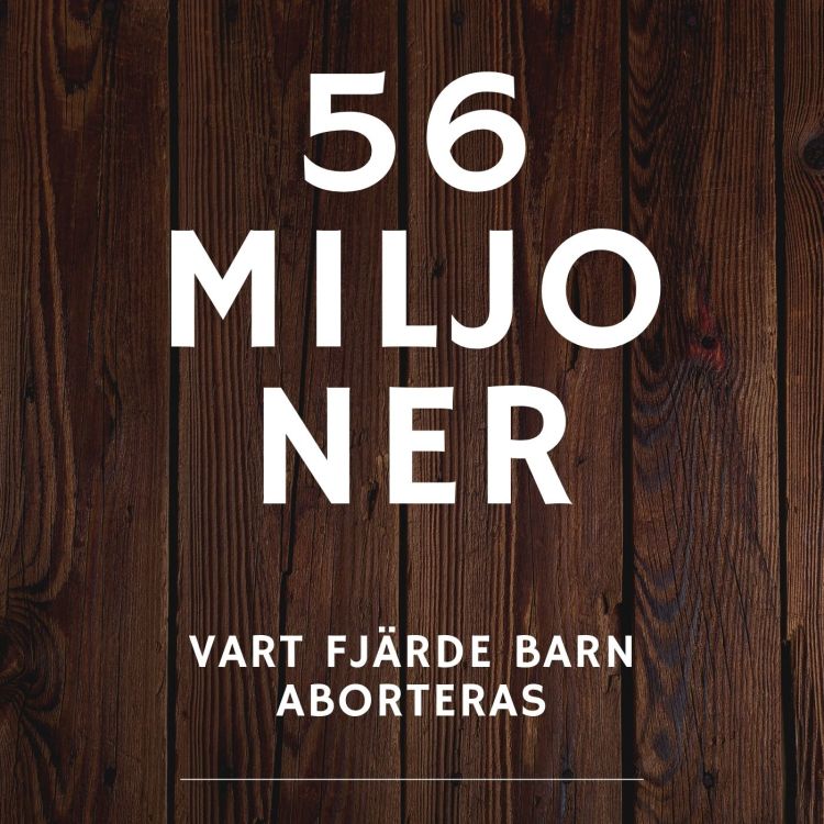 cover art for 56 miljoner aborter varje år