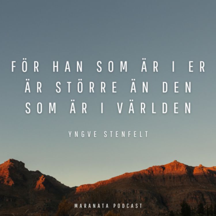 cover art for "För han som är i er är större än den som är i världen"