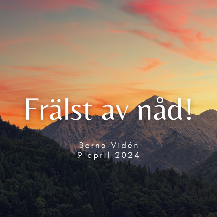 cover art for Frälst av nåd!