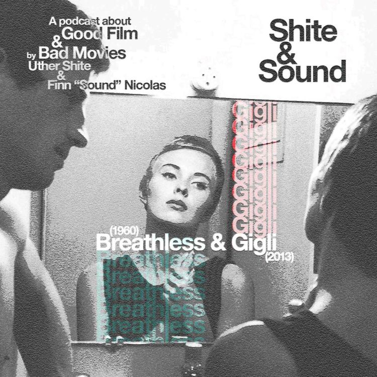 cover art for Breathless (1960) & Gigli (2003)