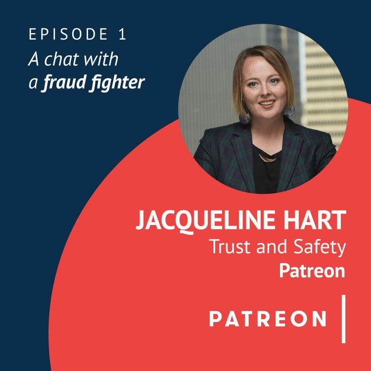 cover art for A chat with a fraud fighter - Jacqueline Hart, Patreon