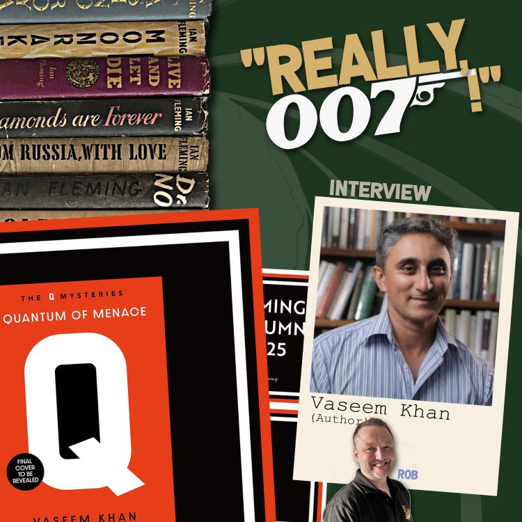 cover art for New Q books revealed! - author Vaseem Khan interview