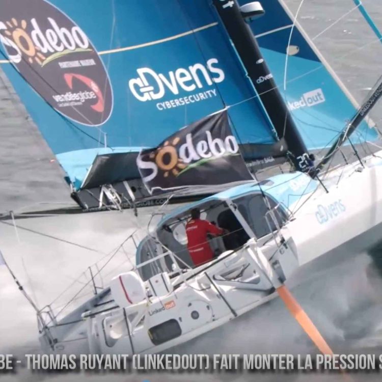 cover art for Vendée Globe 2020 - Thomas Ruyant (LinkedOut) dans le sillage d'Alex Thomson lui met la pression