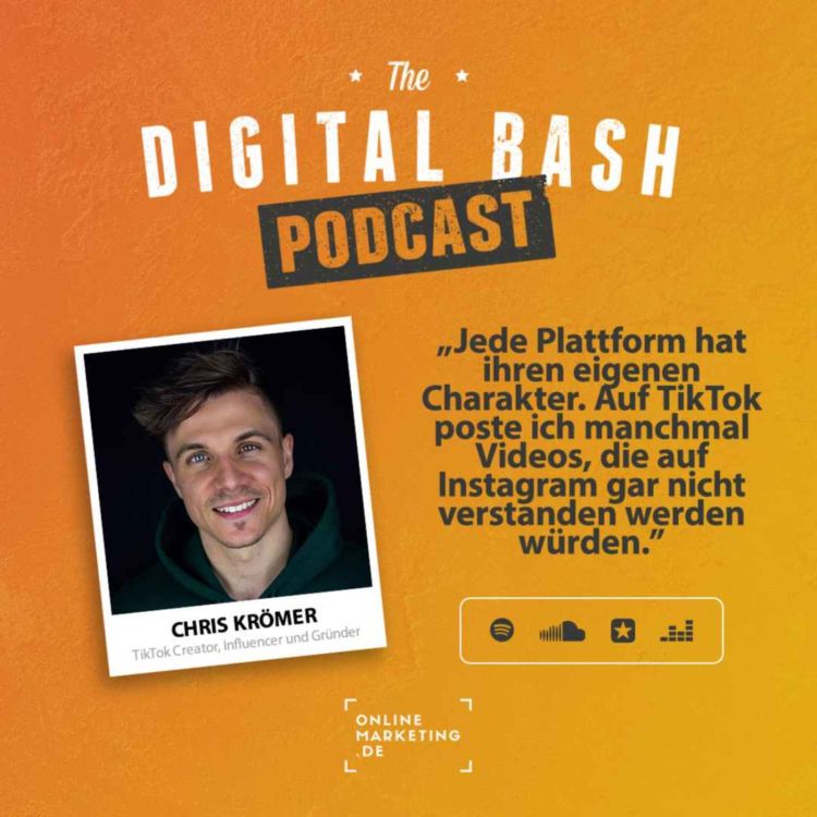 cover art for „Ich habe nicht den Weg als Influencer gesucht, sondern einfach als Mensch, der gerne Zeit mit seiner Oma verbringt.” - Chris Krömer