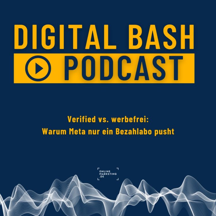 cover art for Weekly Update: Warum Meta nur ein Bezahlabo pusht