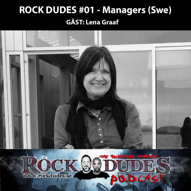 cover art for Rock Dudes #01 – Managers (Gäst: Lena Graaf) – (Swe)