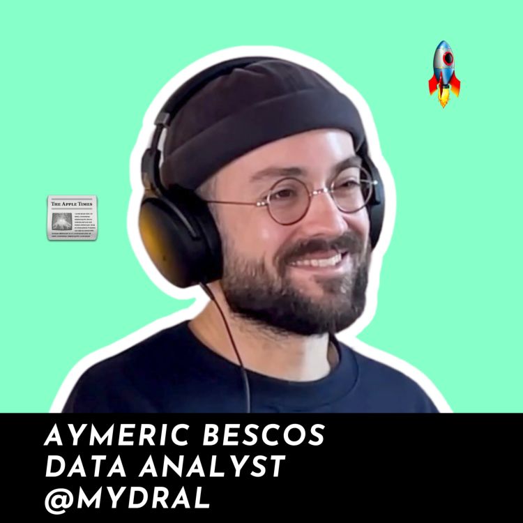 cover art for #95 - Reconversion | De Journaliste à Data Analyst