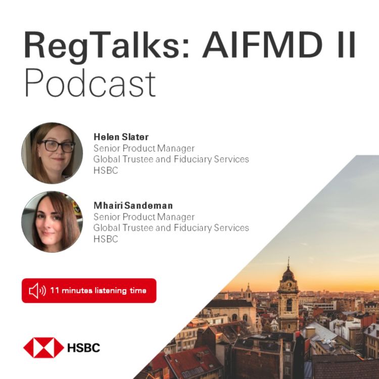 cover art for RegTalks – AIFMD II: Considerations for the Asset Management industry