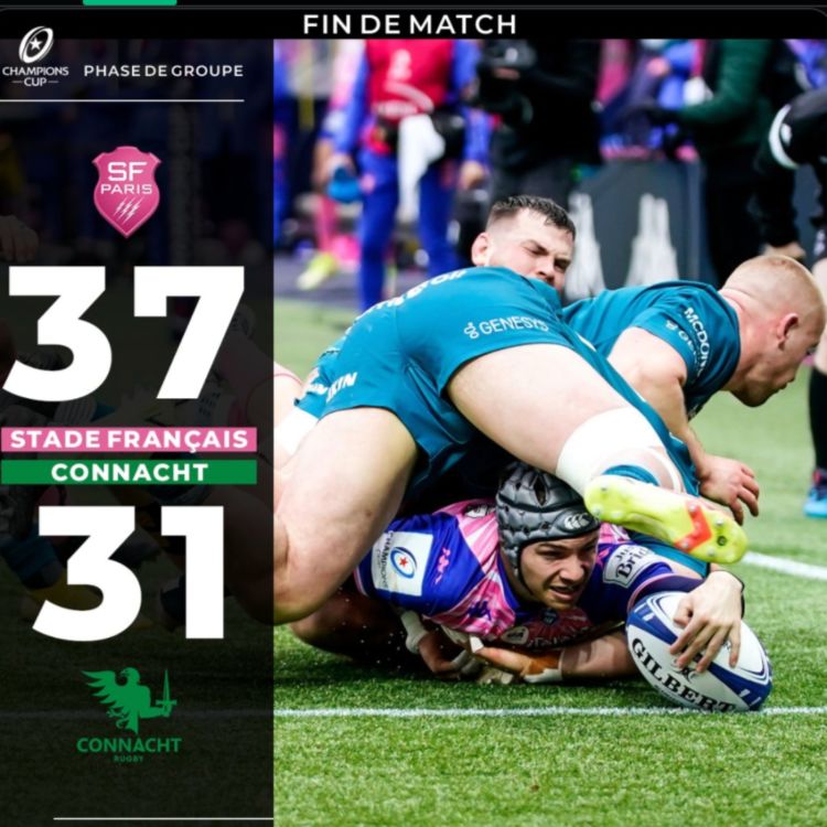 cover art for Stade Francais away review Jan 22