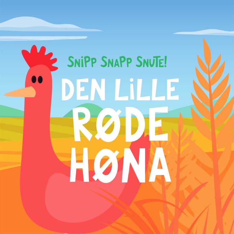 cover art for Den lille røde høna