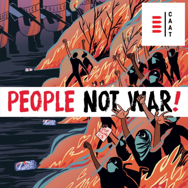 cover art for 'People Not War' - Ep 1: Amina Atiq on Yemen, Art, and the Arms Trade