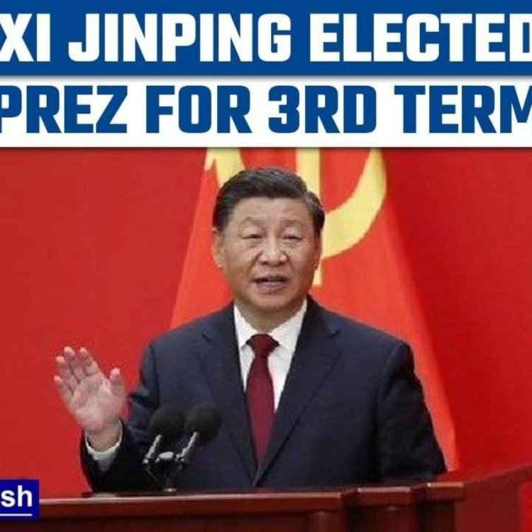 cover art for 715 - Xi Jinping 3rd Term Celebratory Podcast Global News Report feat. Derek Davison (3/16/23)