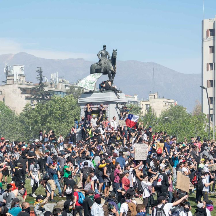 cover art for WILL CHILE'S NEW 36-YEAR-OLD PRESIDENT BURY NEOLIBERALISM? - with Noam Titelman (and Ana Arendar)