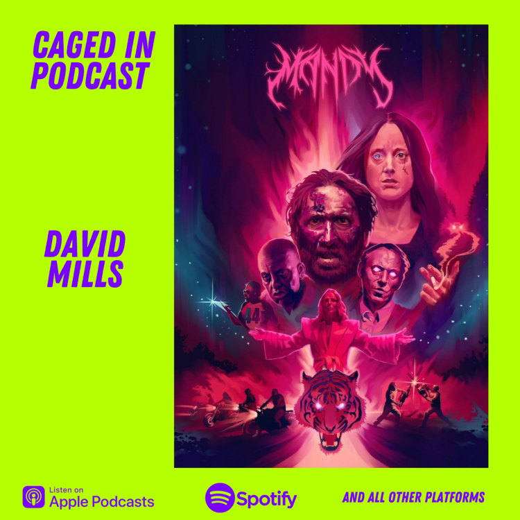 cover art for Caged In 83: Mandy (2018)  David Mills