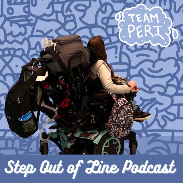 cover art for Team Peri Step Out of Line Podcast Trailer