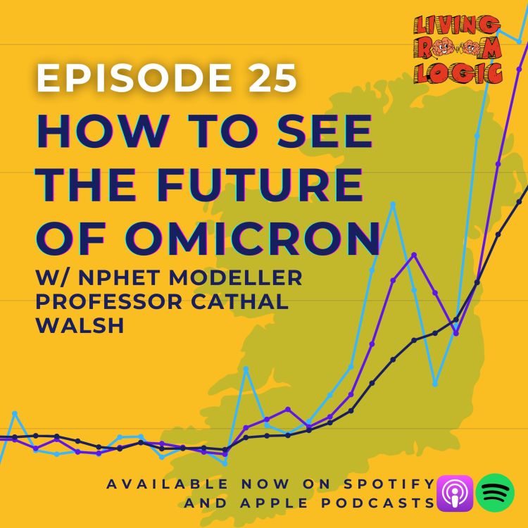 cover art for How to see the Future of Omicron w/ NPHET modeller Prof. Cathal Walsh