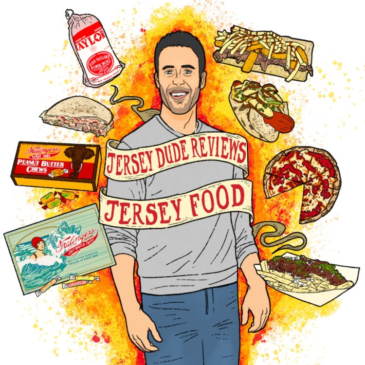 cover art for Jersey Dude Reviews Jersey Food: Taylor Ham Cookbook