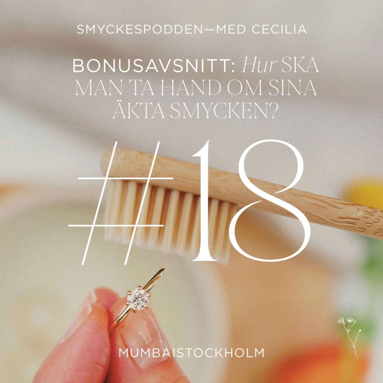 cover art for 18. Bonus: hur tar man hand om sina äkta smycken så de håller sig fina länge?