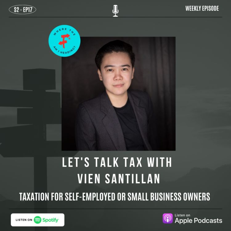 cover art for  Lets Talk Tax with Vien Santillan, Taxation for Self-Employed or Small Business Owners