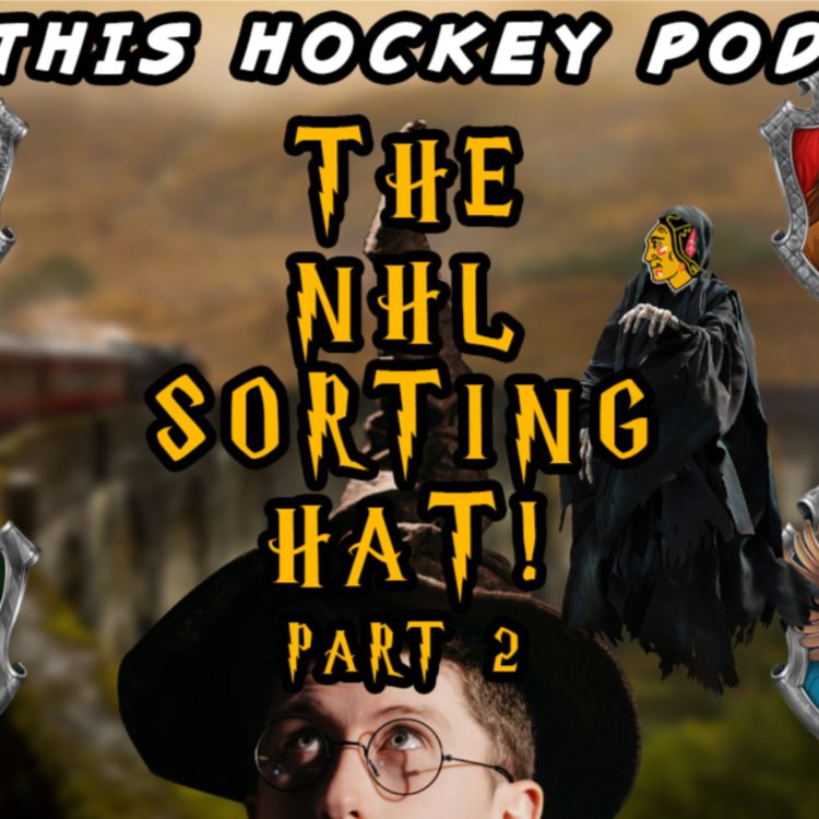 cover art for Sorting NHL Teams into Hogwarts Houses! Part 2