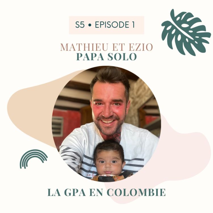 cover art for Mathieu et Ezio: Papa solo et GPA en Colombie