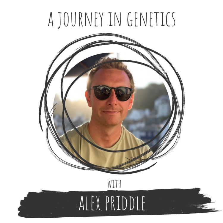 cover art for Alex Priddle • A Journey in Genetics