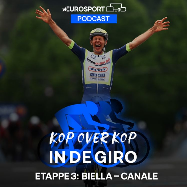 cover art for Kop over Kop in de Giro | Etappe 3: Biella – Canale