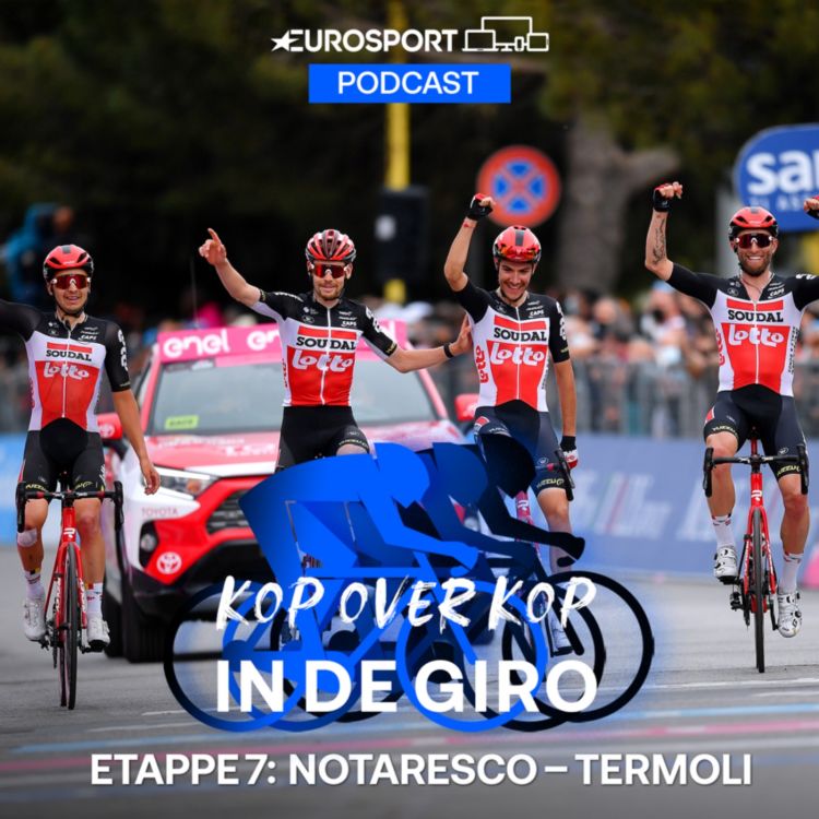 cover art for Kop over Kop in de Giro | Etappe 7: Notaresco – Termoli