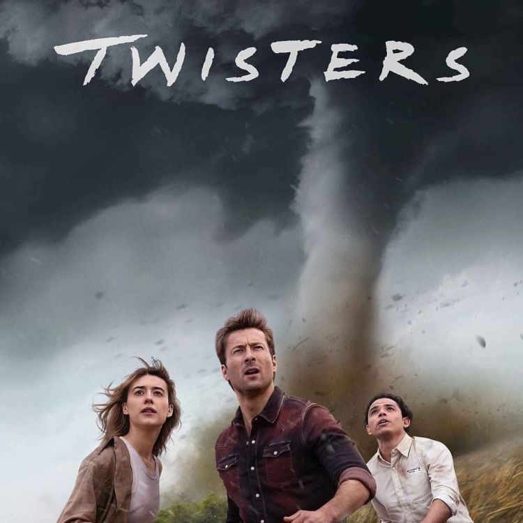 cover art for Twisters and the Best Disaster Movies