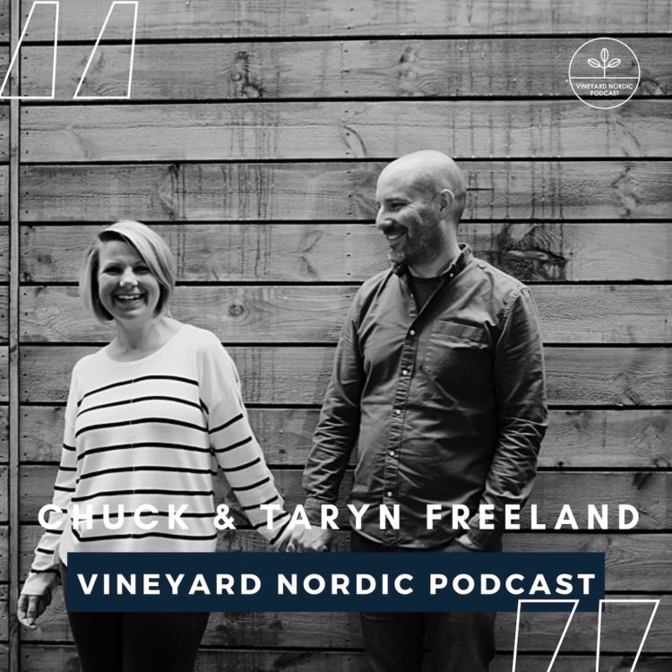 cover art for Chuck and Taryn Freeland, lead pastors of Catalyst Vineyard Church in Scotland