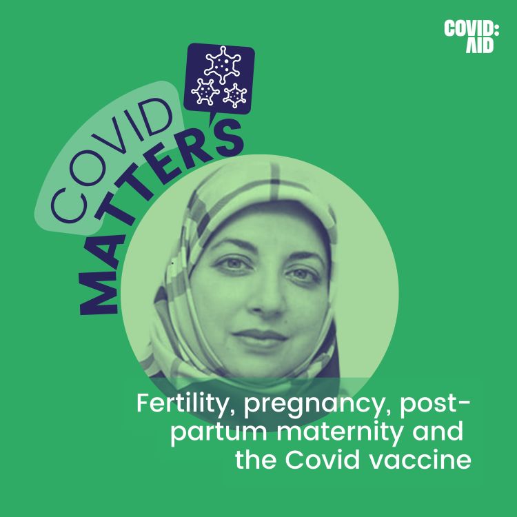 cover art for Fertility, pregnancy, postpartum maternity, and the Covid vaccine