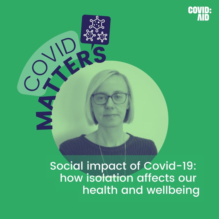 cover art for Social impact of Covid-19: how isolation affects health and wellbeing