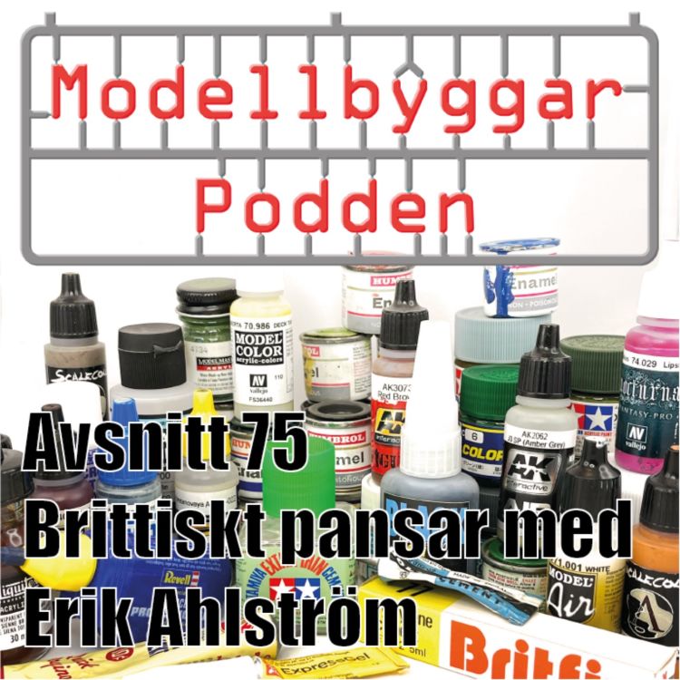 cover art for 75. Brittiskt pansar med Erik Ahlström