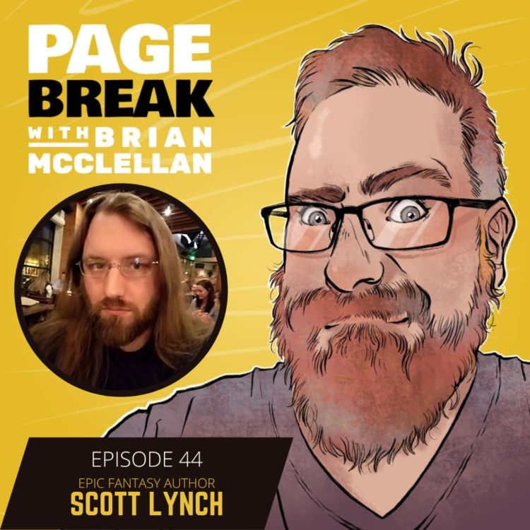 cover art for Ep 44 - Scott Lynch - Epic Fantasy Author