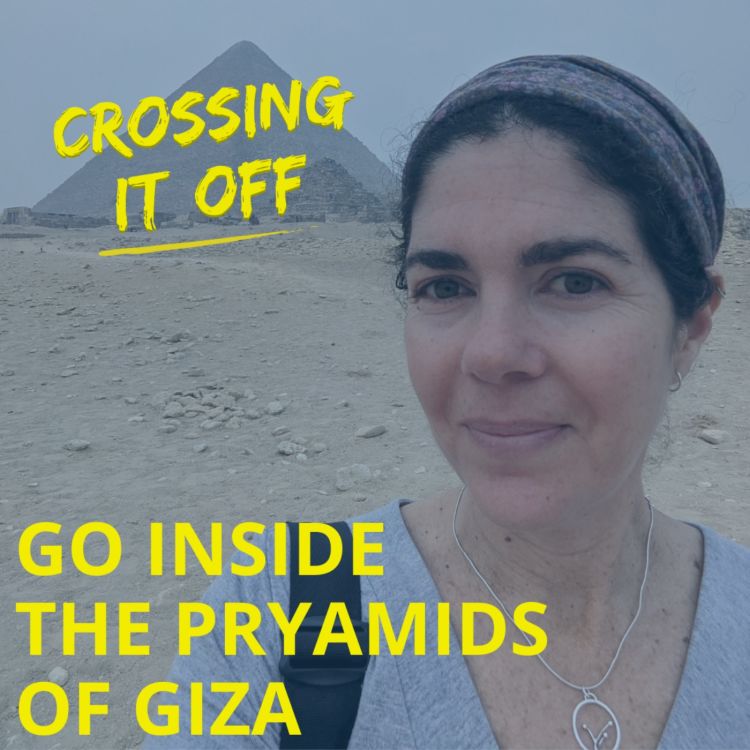 cover art for Go Inside the Pyramids of Giza : Stephanie Tolk