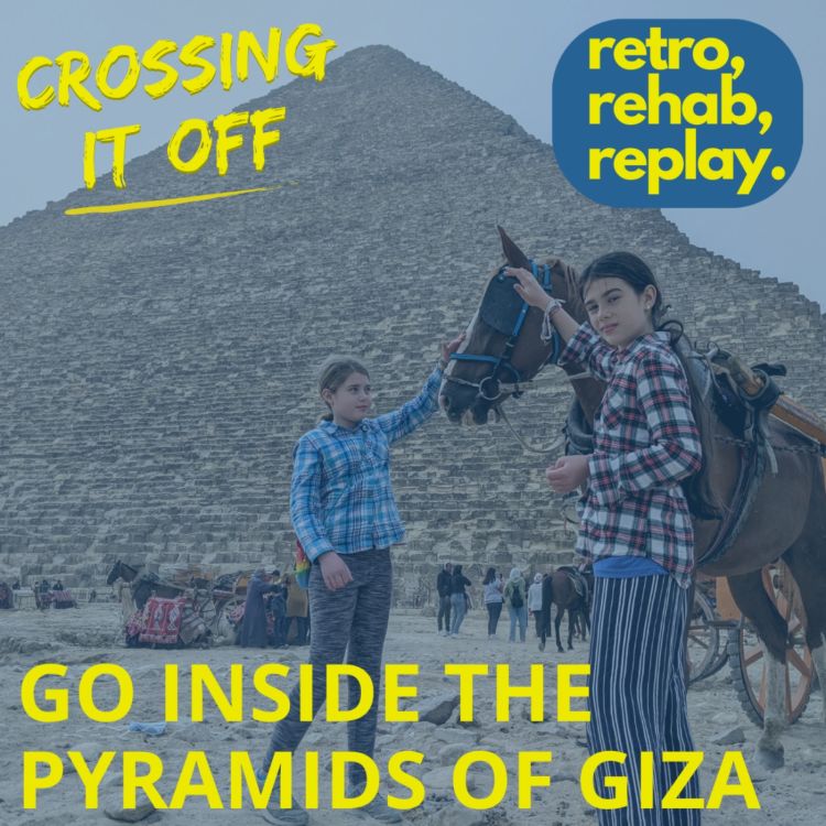 cover art for RRR: Episode 83 : Go Inside the Pyramids of Giza : Stephanie Tolk