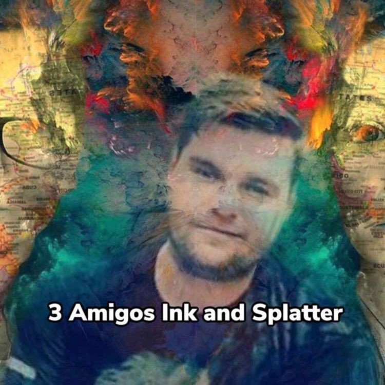 cover art for 3 Amigos Ink and Splatter Open Mic Poetry Night 